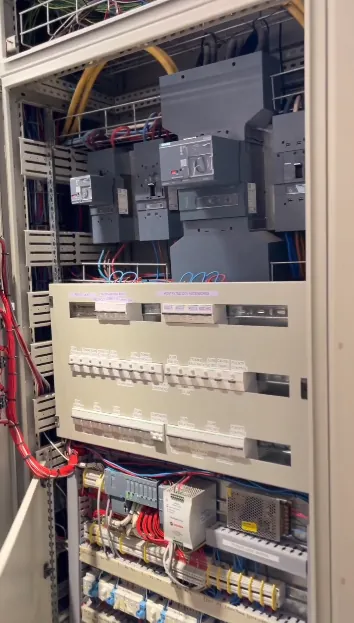 Tablero principal de control y automatización